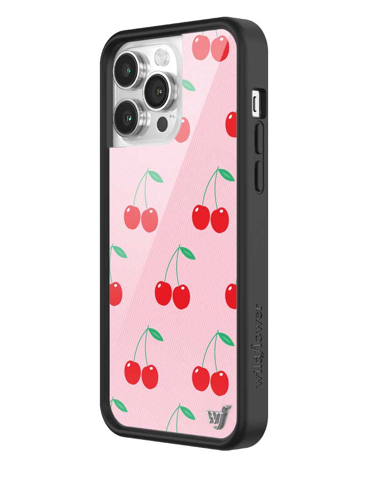 Pink Cherries iPhone Case