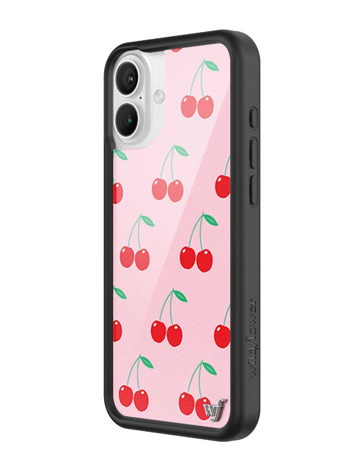 Pink Cherries iPhone Case