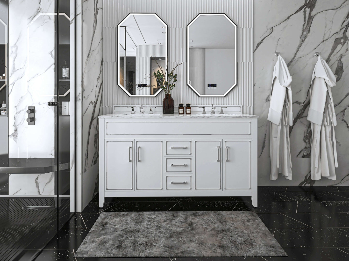 Aspen 60" Bath Vanity Set