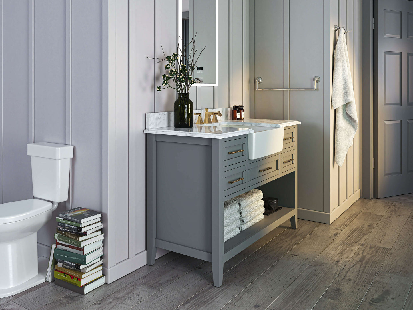 Hayley 48" Bath Vanity Set