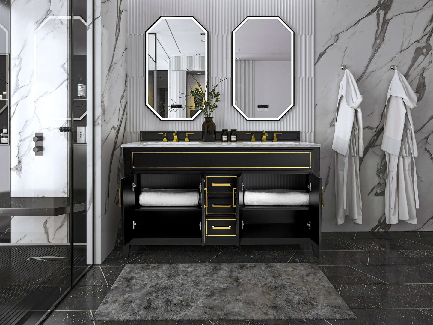 Aspen 60" Bath Vanity Set
