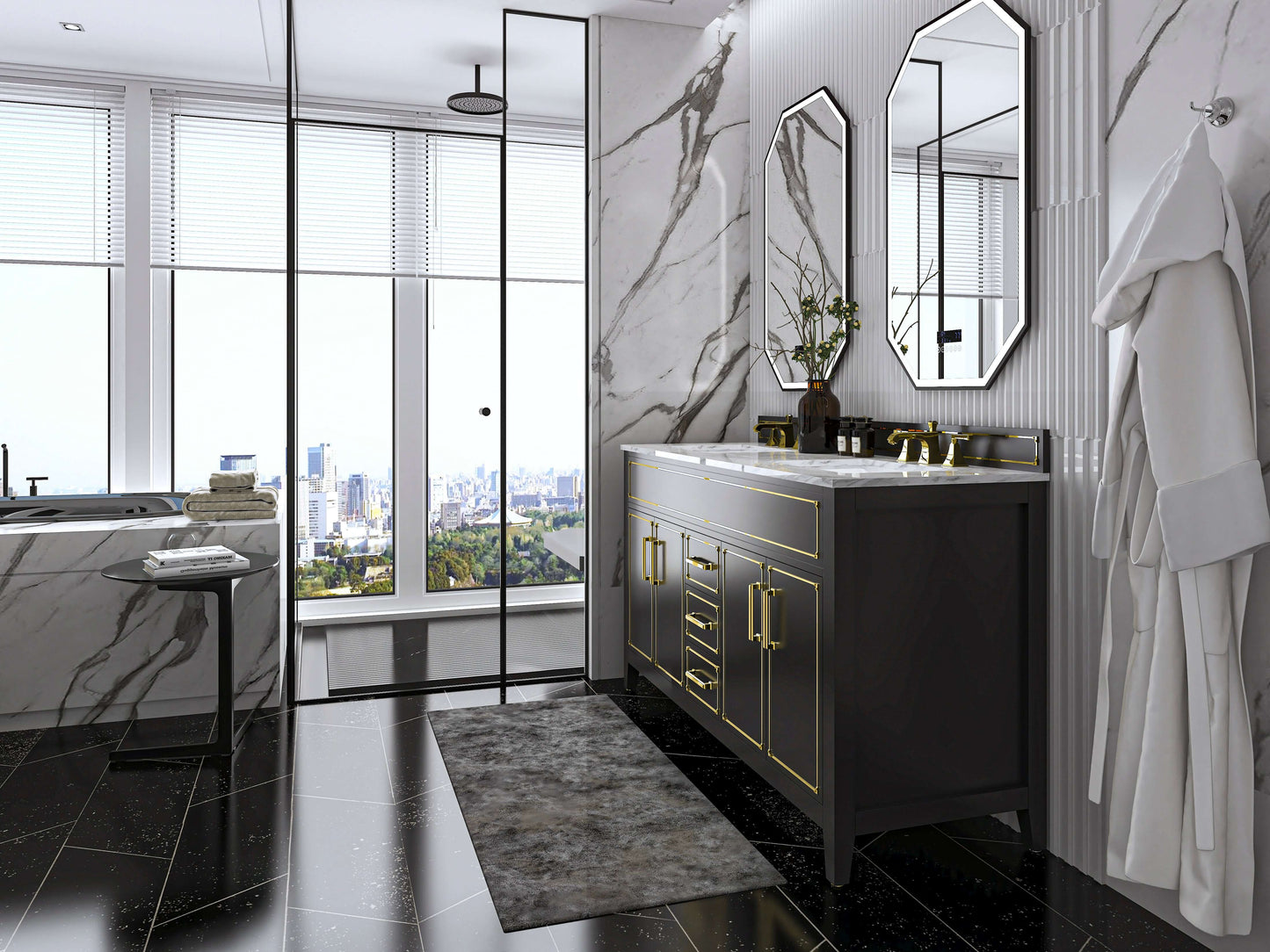 Aspen 60" Bath Vanity Set
