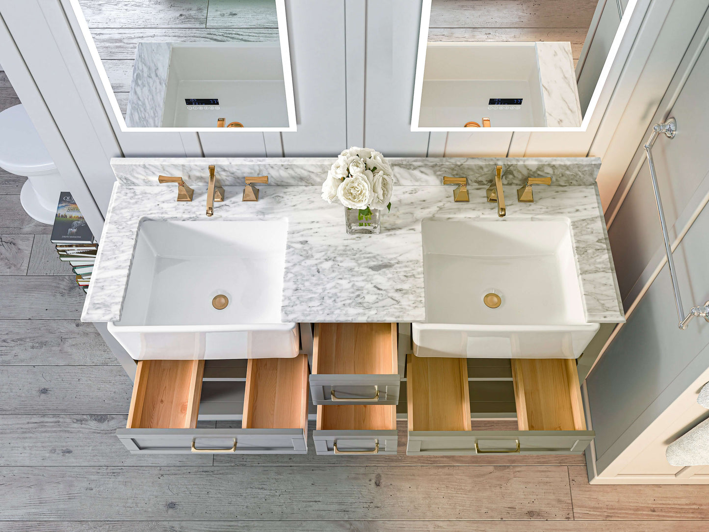 Hayley 60" Bath Vanity Set