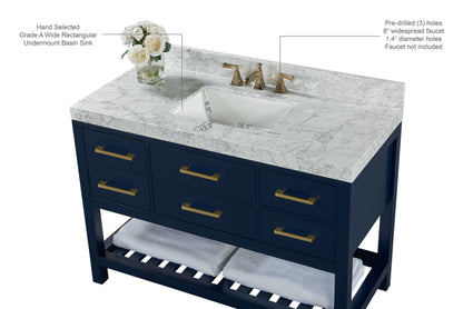 Elizabeth 48" Bath Vanity Set