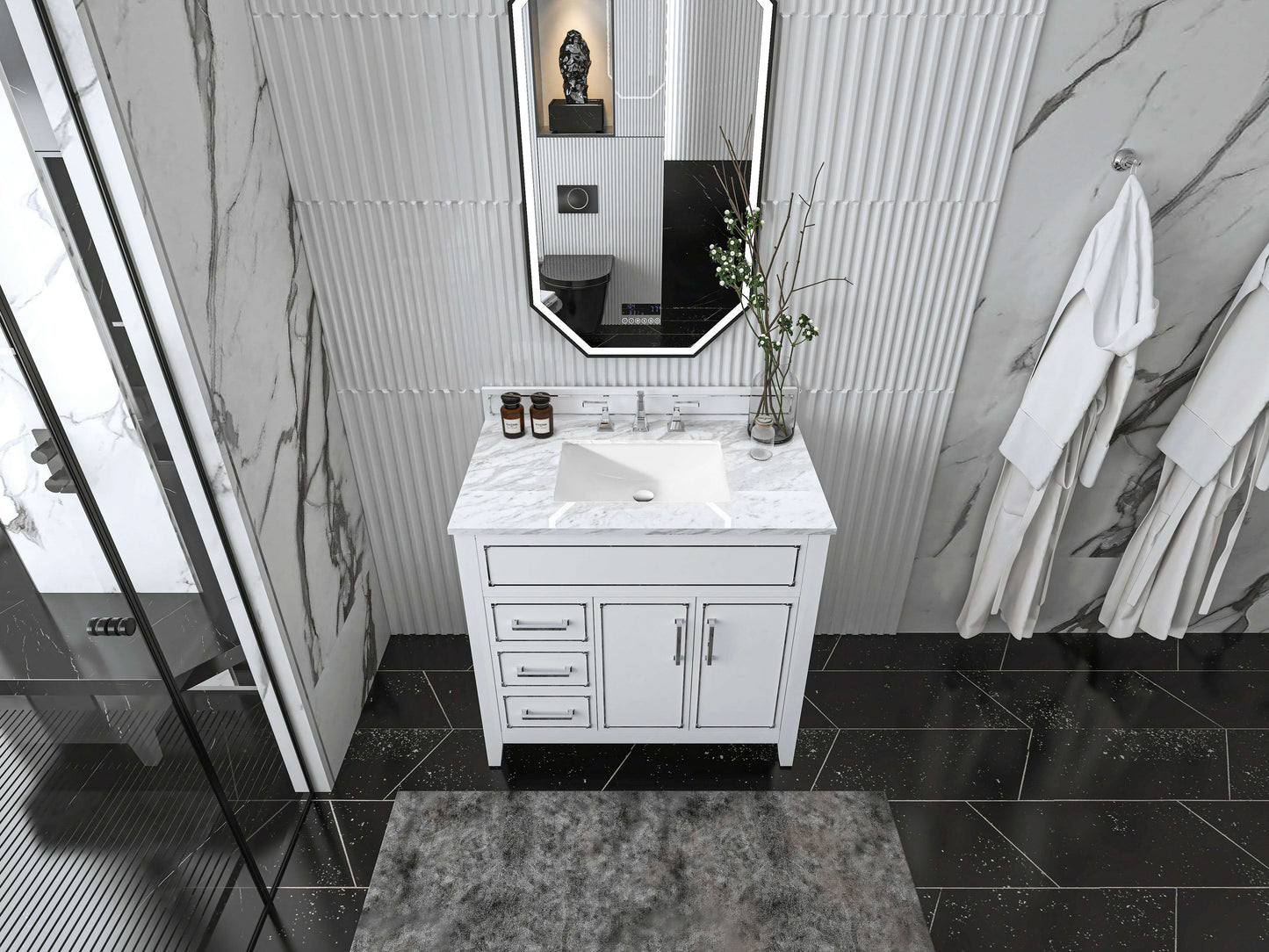 Aspen 36" Bath Vanity Set