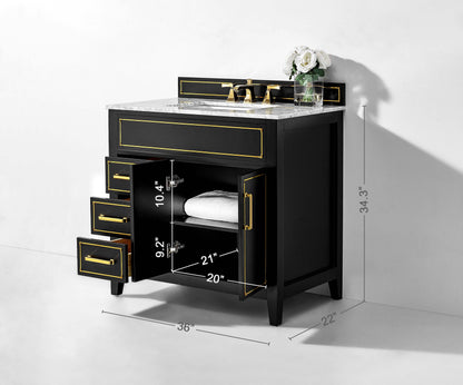 Aspen 36" Bath Vanity Set