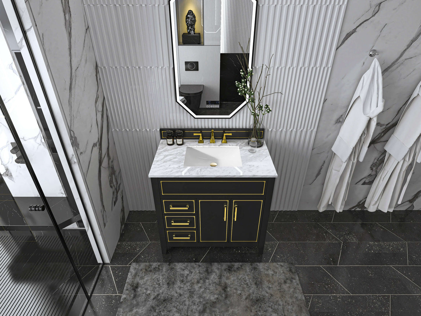 Aspen 36" Bath Vanity Set