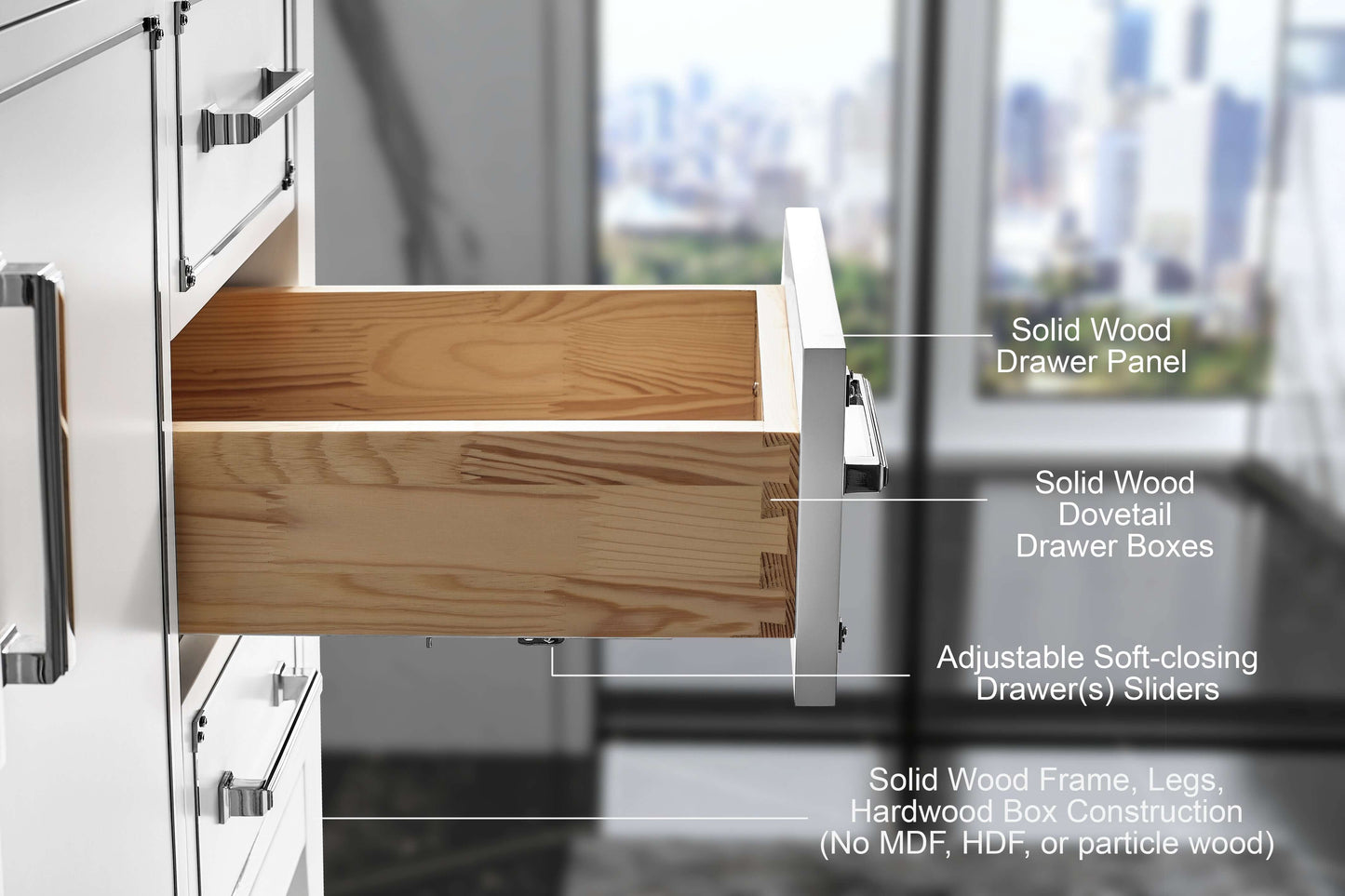 Aspen 60" Bath Vanity Set