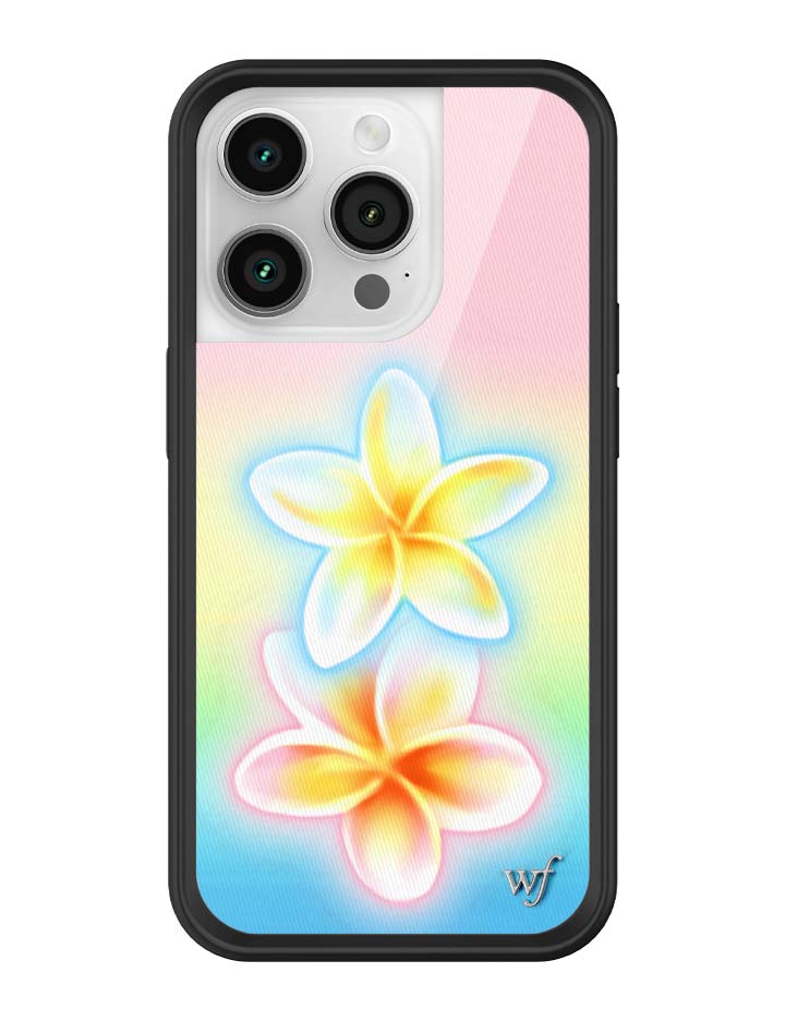 Pastel Plumeria iPhone Case