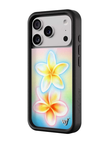 Pastel Plumeria iPhone Case
