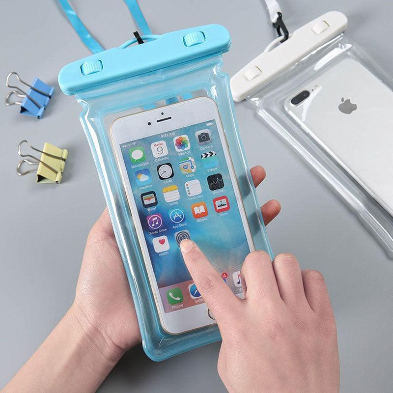 Universal Waterproof Phone Pouch – 2 Pack for Beach and Swim