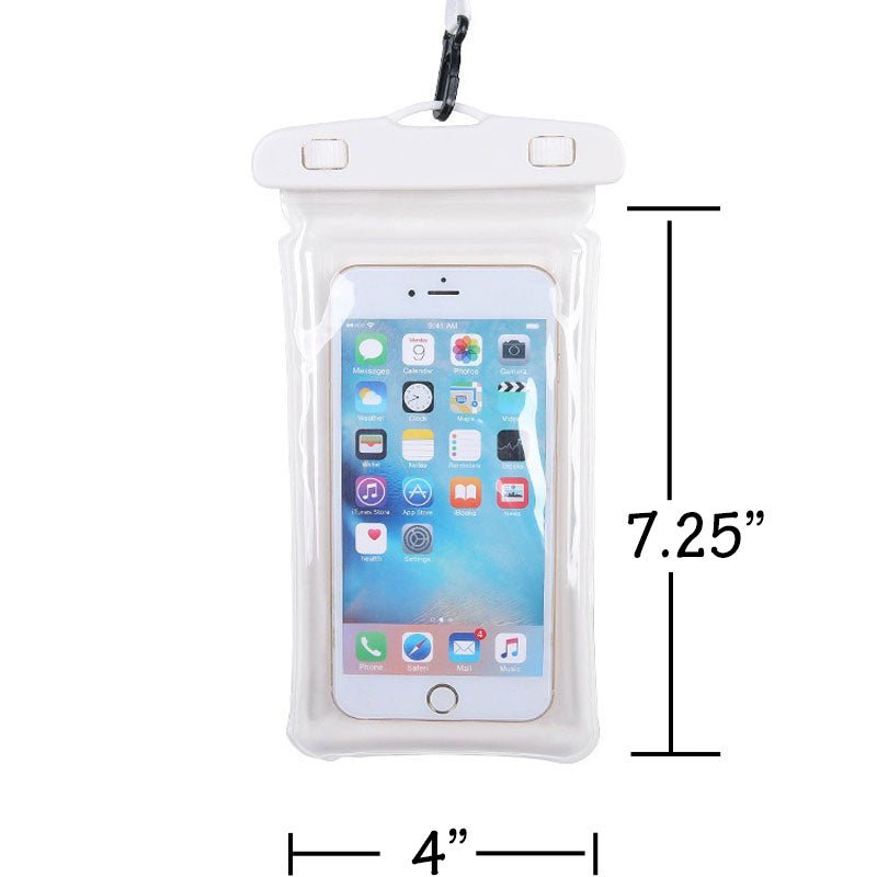 Universal Waterproof Phone Pouch – 2 Pack for Beach and Swim