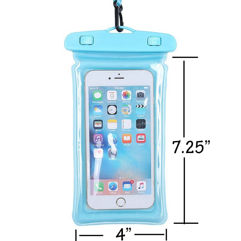 Universal Waterproof Phone Pouch – 2 Pack for Beach and Swim