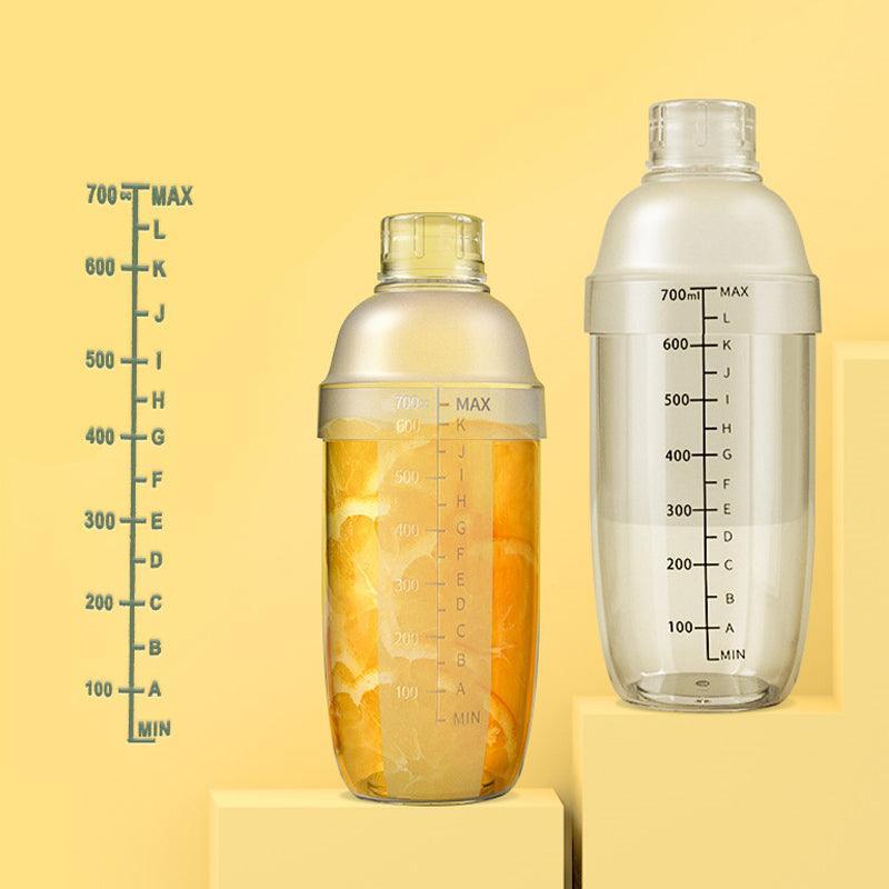 Cocktail Shaker Drink Mixer Food Grade Plastic Ergonomic Design Modern Home Bar Accessory Everyday Bartending Appliance