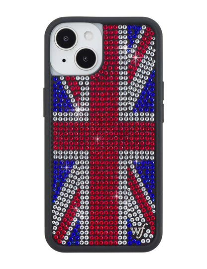 Rhinestone Union Jack iPhone Case