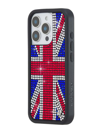 Rhinestone Union Jack iPhone Case