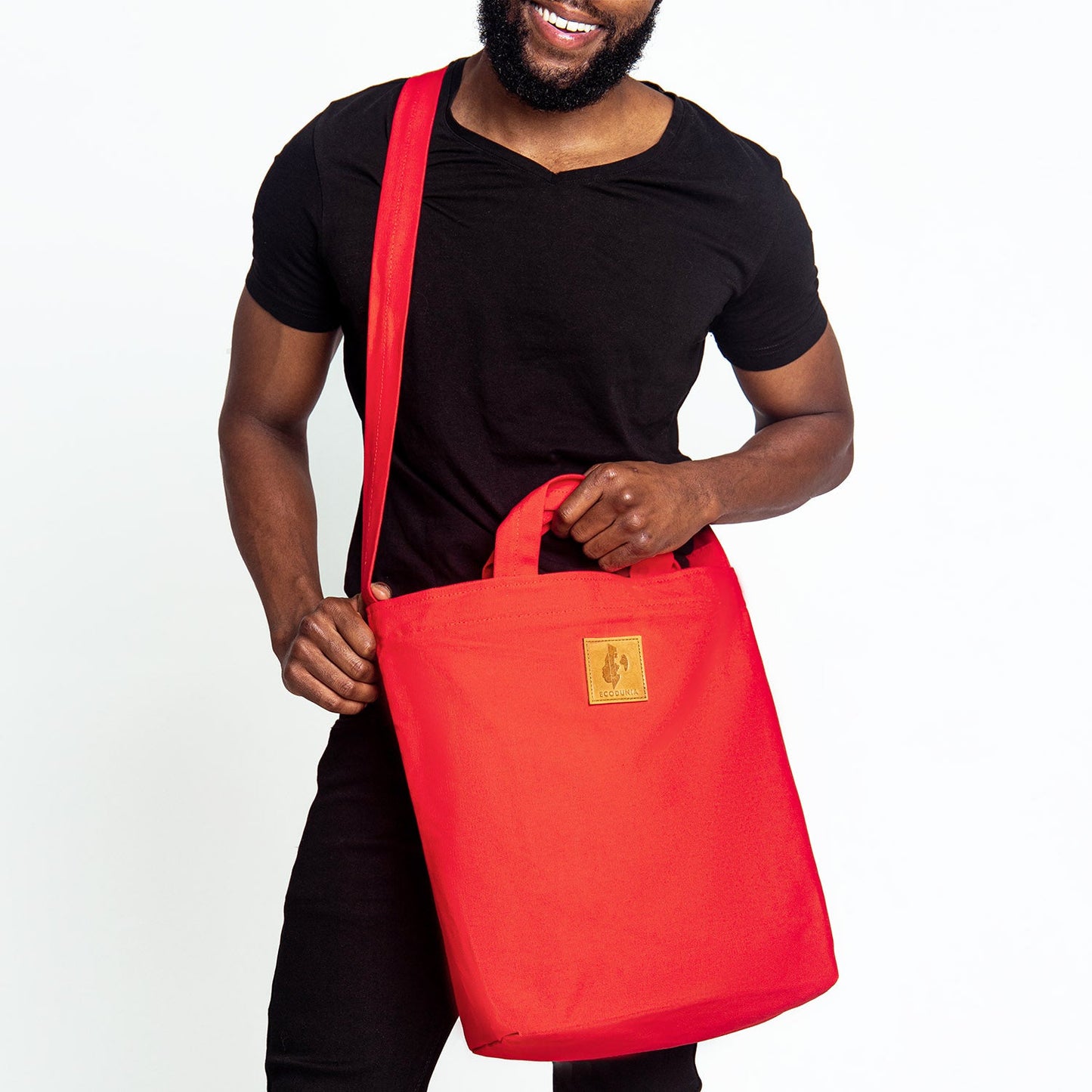 Canvas Carry-All Crossbody Bag | Amani