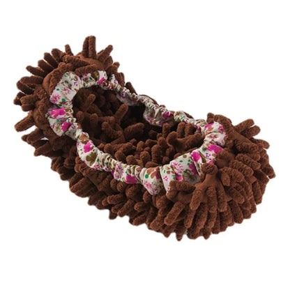 1PC Multifunction Floor Dust Cleaning Slippers Shoes  Cloth Lazy Mopping Shoes Home Floor Washable Cleaning Microfiber Cloth