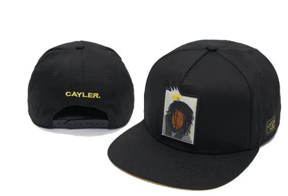Classic Snapback Hat – Flat Bill Adjustable Baseball Cap
