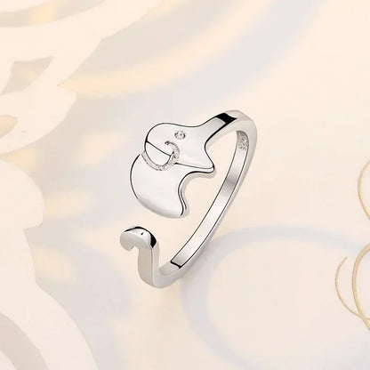 Hot 925 Sterling Silver Ring AAA Zircon Adjustable Simplicity Fashion Exquisite Women Jewelry Accessories Wedding Party Gift