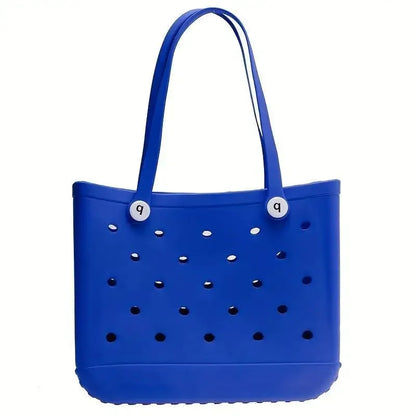 EVA Rubber Waterproof Handbag - Solid Color M/L (Copy)