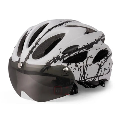 Bike Helmet Helmet Cycling Helmet for Adult Men Women Protective Helmet with Magnetic Visor  Helmet Cycling Protective Helmet