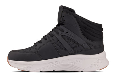 CALTO - S23411 - 3.2 Inches Taller (Black/Grey Sole) - High-Top Height-Boosting Sneaker
