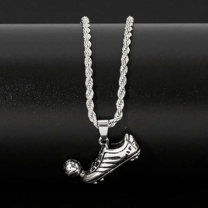 Men Hip Hop Full Rhinestone King Queen Pendants Necklaces Bling Bling Iced Out Cuban Link Chain Hiphop Necklace Men Jewelry Gift