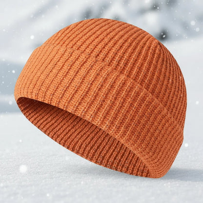 Unisex Winter Reflective Beanie – High Visibility Noctilucent Knit Hat