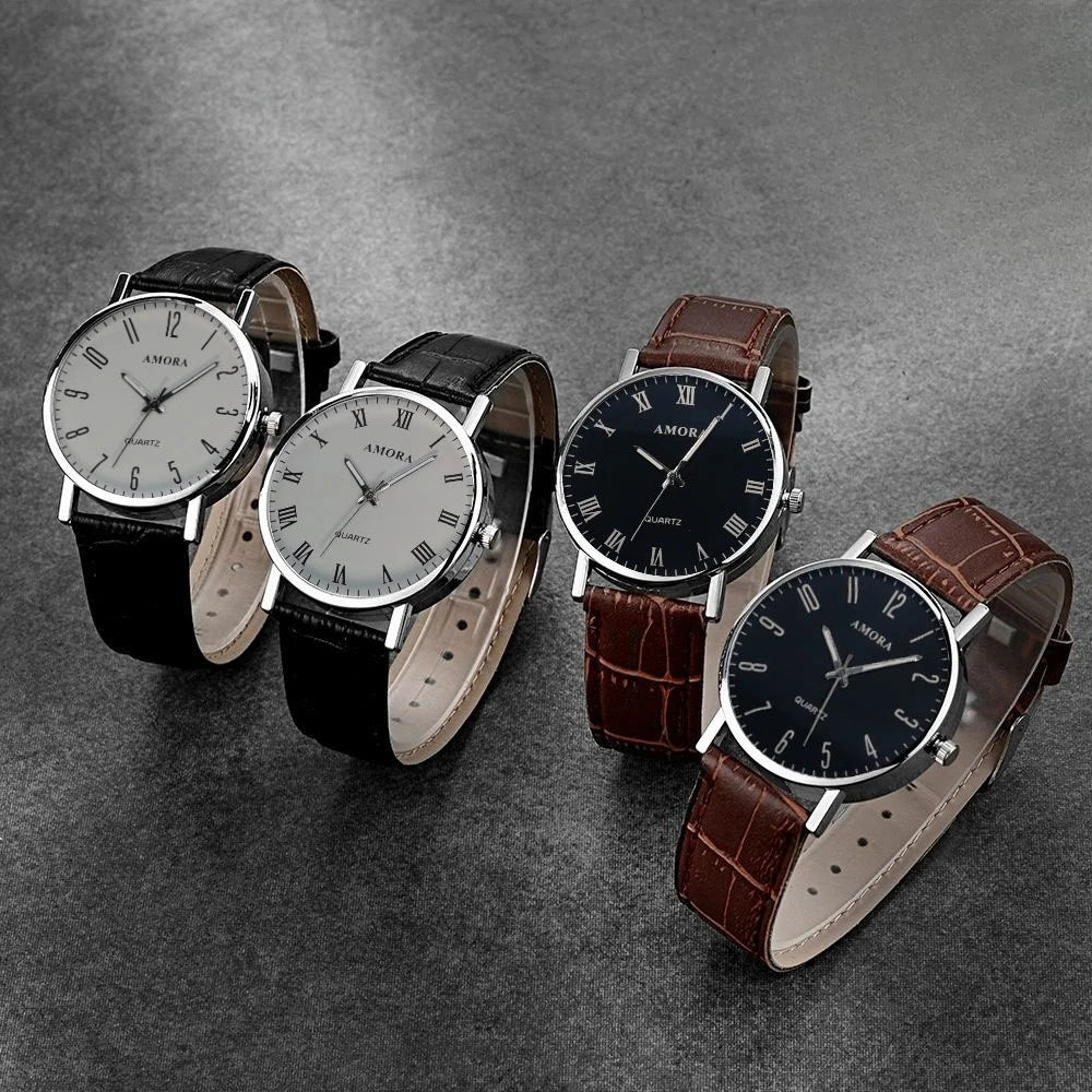 Fashion Fully Automatic Men Watches Casual Steel Band Male Sports Quartz Watch Clock Relogio Masculino Reloj Hombre