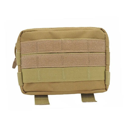 Double Layer EDC Pack Men Tactical Molle Waist Belt Oxford Hip Pouch Fanny Pack Camping Hunting Accessories Utility Bag
