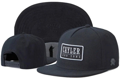 Classic Snapback Hat – Flat Bill Adjustable Baseball Cap
