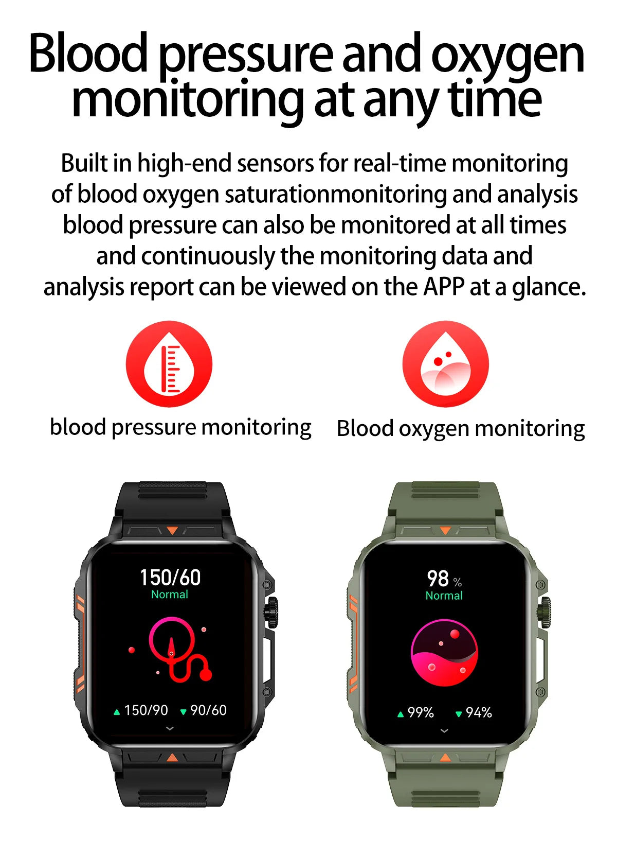 1.91 Outdoor Military Smart Watch Men Bluetooth Call Amoled Smartwatch For Android IOS IP68 Waterproof Sports Fitness Watches