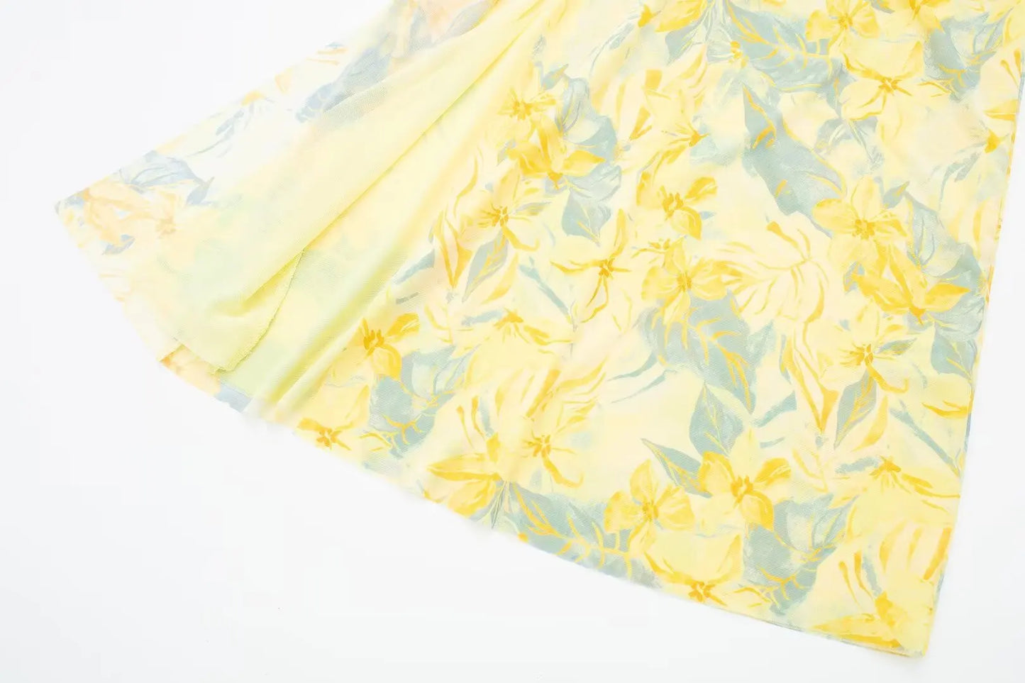 2026 Dress For Women Summer Chic Print Mesh Sleeveless Sexy Side Slit Slim Dresses Wild Beach Resort Style Woman Dress