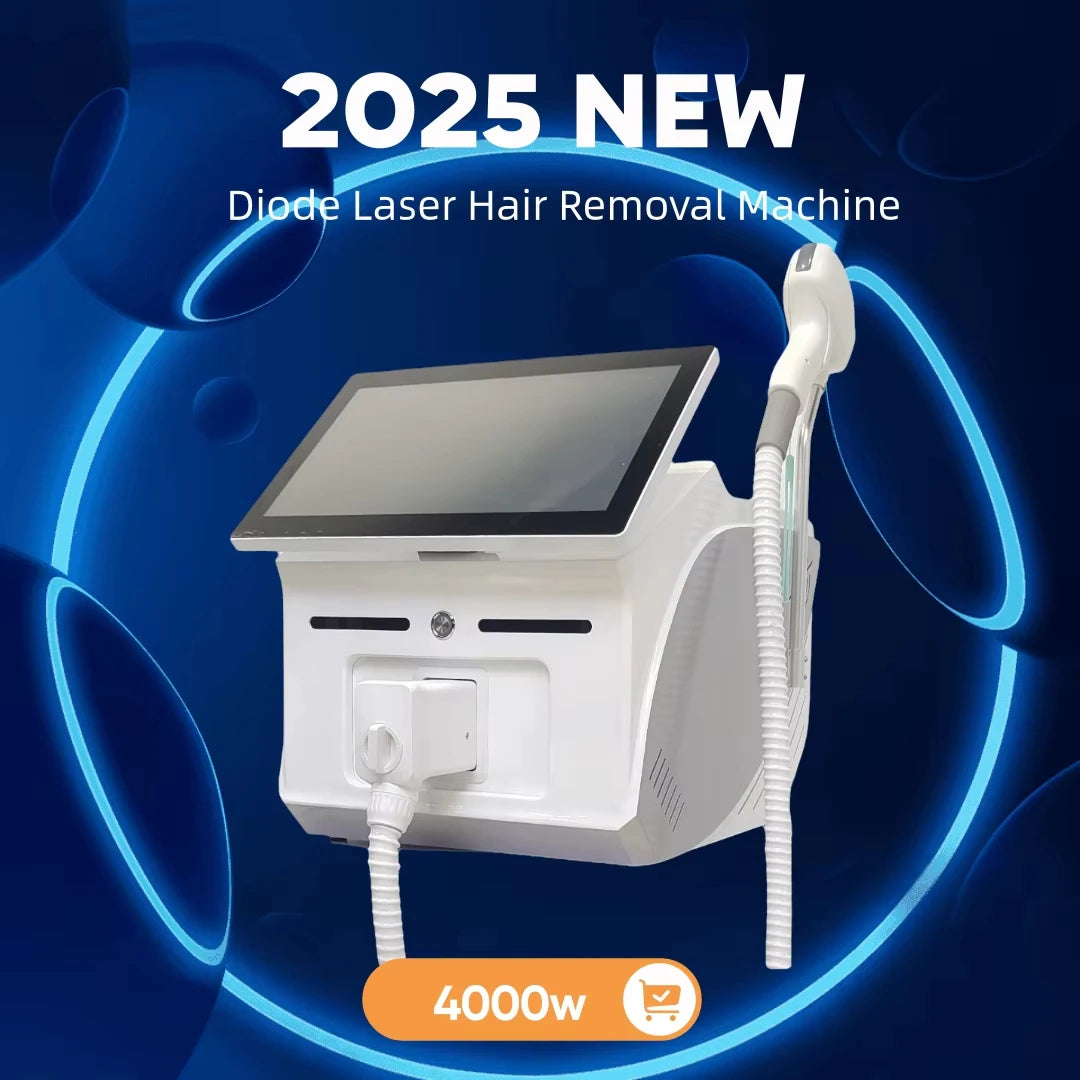 2026 Professional Alexandrite Laser Hair Removal 755 808 940 1064nm Diode Laser Epilation Portable Laser Hair Removal Machine