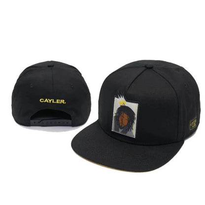 Classic Snapback Hat – Flat Bill Adjustable Baseball Cap