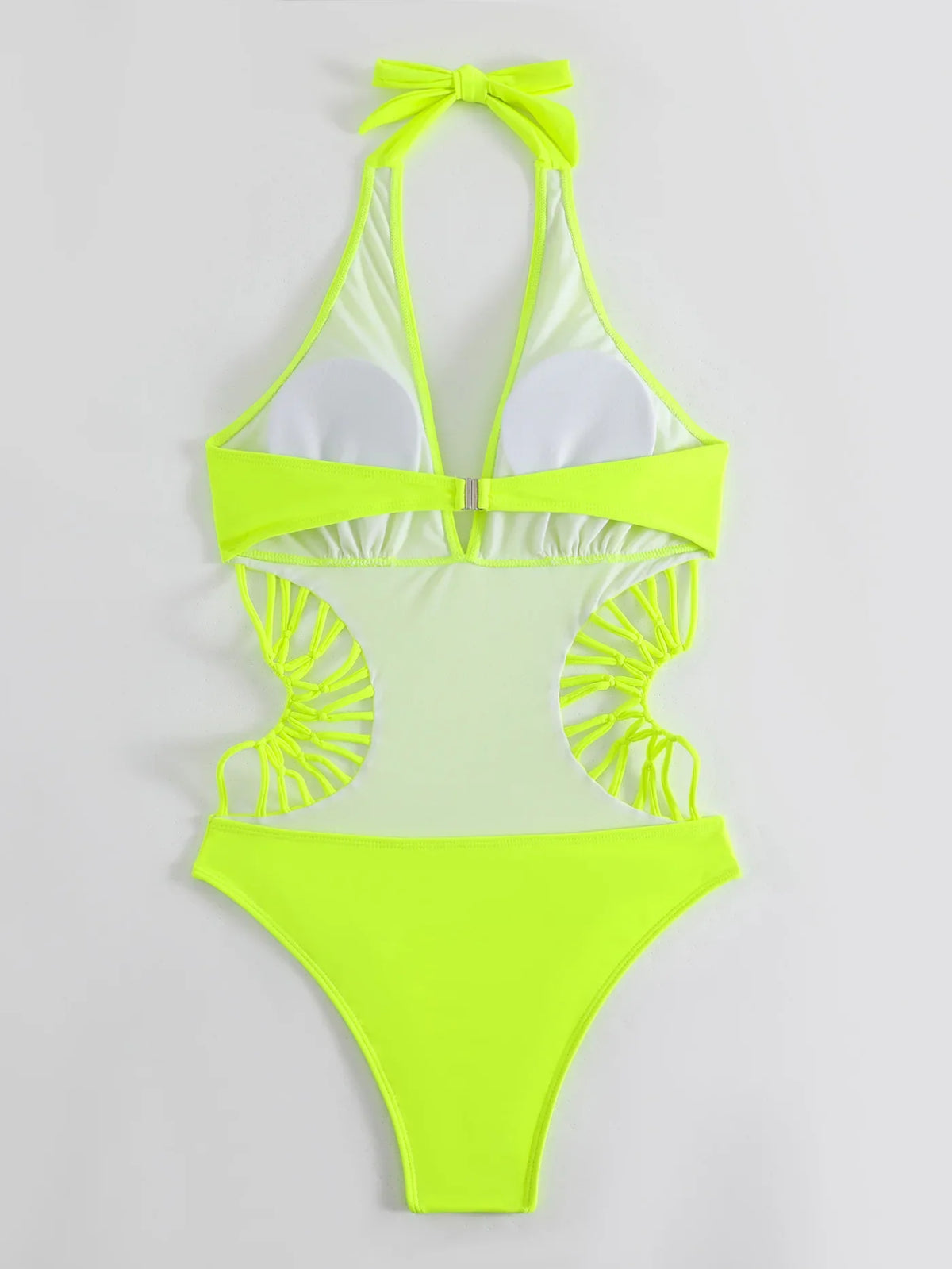 2024 Sexy Women's Cross One Piece Swimsuit Black Cut Out Swimwear Women Bathing Swimming Suit Female Beachwear Outdoor Bodysuit
