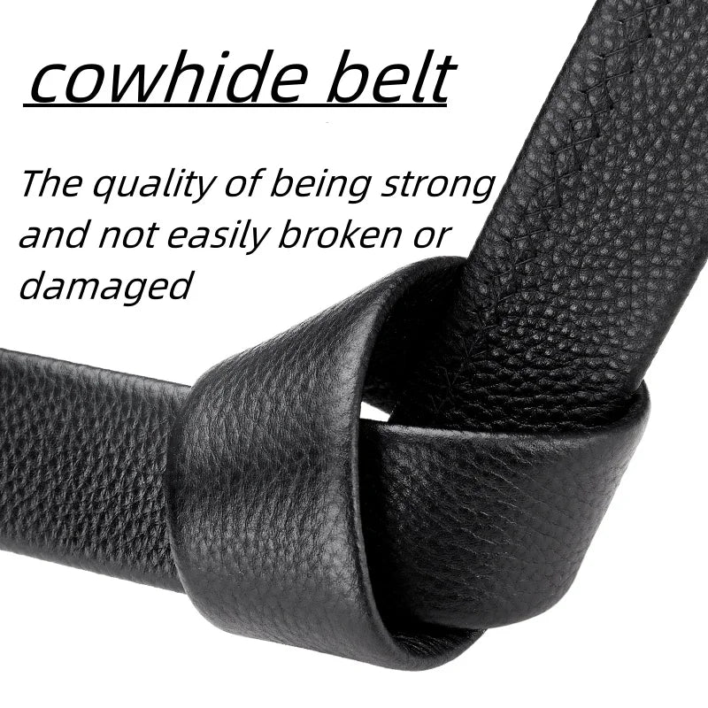 Genuine Leather Automatic Men Belt Luxury Strap Belt for Men Designer Belts Men High Quality Fashion Belt
