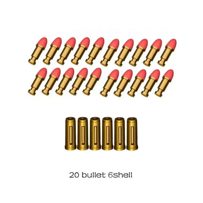 ZP5 357 Revolver Launcher Pistol EVA Soft Dart Bullet Toy Gun Airsoft CS Outdoor Shooting Game Weapon Kids Adult Gift