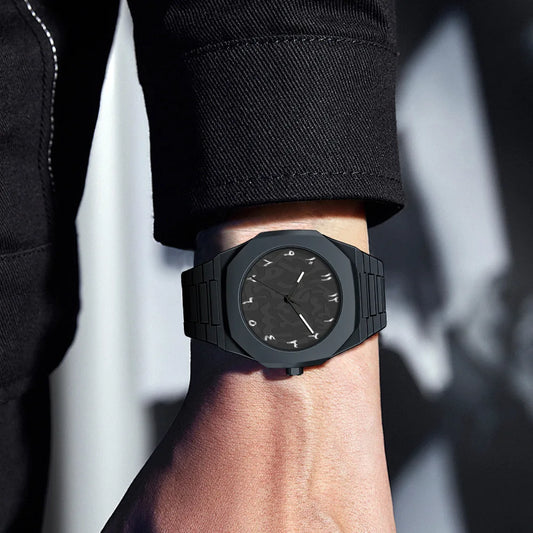 Middle Eastern popular sports watches for men and women dopamine quartz watches niche fashion waterproof stainless steel