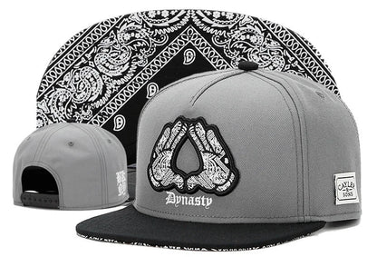 Classic Snapback Hat – Flat Bill Adjustable Baseball Cap
