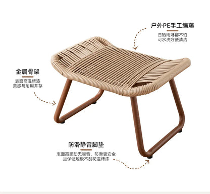 Indoor Office under Desk Footrest Stool Ottoman Pedal Leg Support Changing Seat Sofa Shoe Bench Entryway