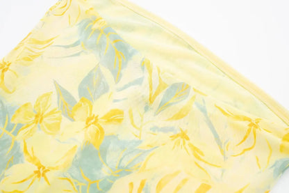 2026 Dress For Women Summer Chic Print Mesh Sleeveless Sexy Side Slit Slim Dresses Wild Beach Resort Style Woman Dress