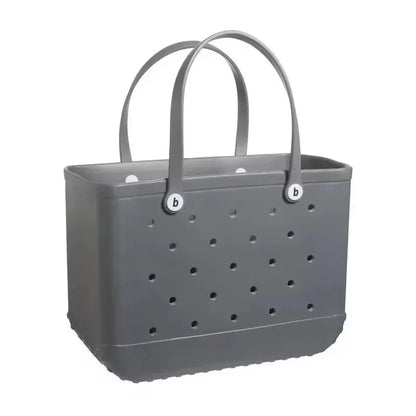 EVA Rubber Waterproof Handbag - Solid Color M/L (Copy)