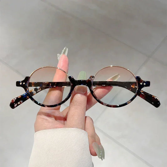 KAMMPT Vintage Oval Sunglasses Men 2024 New in Retro Outdoor Casual Sun Glasses Women Stylish Luxury Brand Design Decor Shades