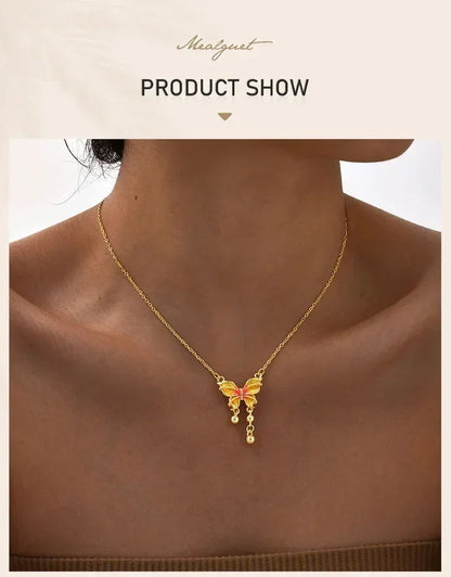 18k Gold Plated Pearl Shell Conch Starfish Summer Beach Necklace, Charms Necklace for Women,Stainless Steel Waterproof Jewelry