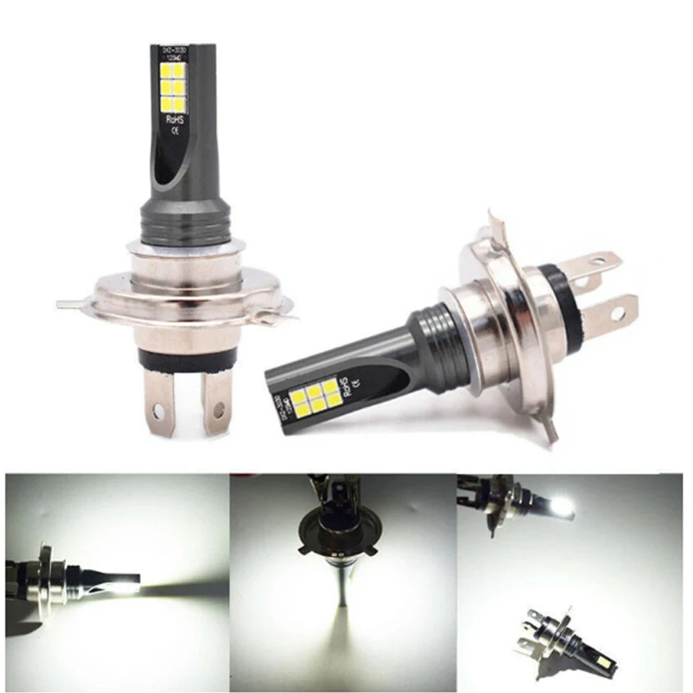 H7 Led Light Bulb Kit Car Fog Light Bulbs 55w Super-Bright 6000k White Led Lights For Vehicles High Power Auto Headlight LED DRL