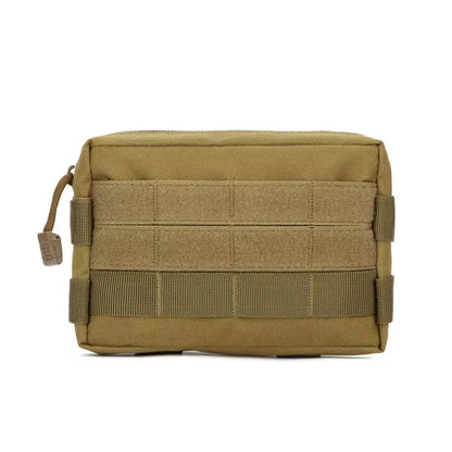 Double Layer EDC Pack Men Tactical Molle Waist Belt Oxford Hip Pouch Fanny Pack Camping Hunting Accessories Utility Bag
