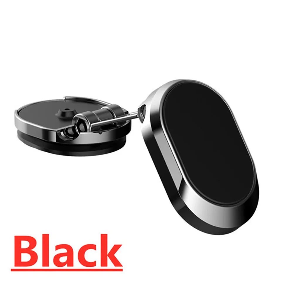 Magnetic Car Phone Holder Foldable Magnet Mount Mobile Cellphone Stand GPS Support for iPhone 17 16 Xiaomi Huawei Samsung Redmi
