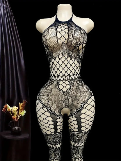 SeeThrough Fishnet Babydolls Erotic Crotchless Temptation Adult Sexy Lingerie Teddy Bodystockings Sex Bondage Bodysuit Pantyhose